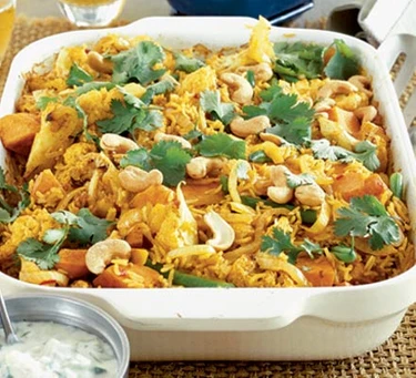 Biryani με λαχανικά